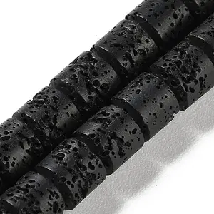 Synthetic Lava Rock Dyed Beads Strands