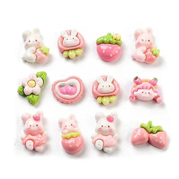 Cute Opaque Resin Decoden Cabochons