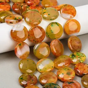 Dyed Natural Agate Beads Strands