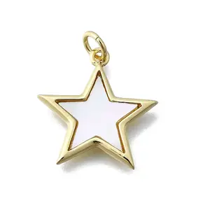 Star Shape Brass Pendants