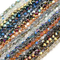 Electroplate Glass Beads Strands