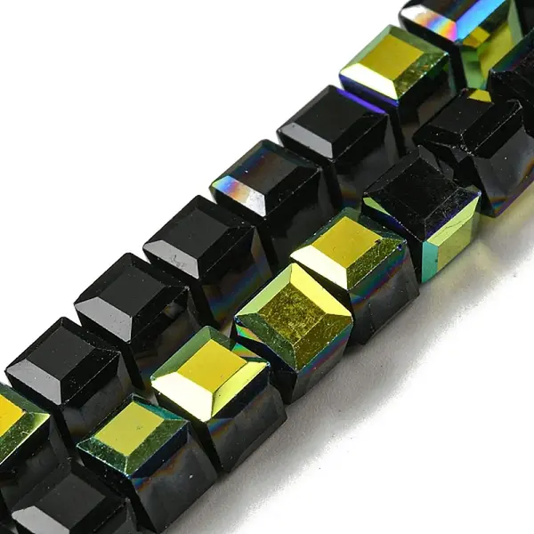 Electroplate Glass Beads Strands