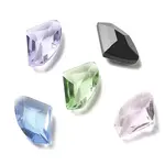 Pointed Back Glass Rhinestone Cabochons
