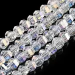 Electroplate Glass Beads Strands