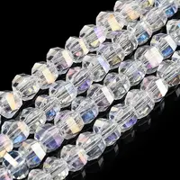 Electroplate Glass Beads Strands