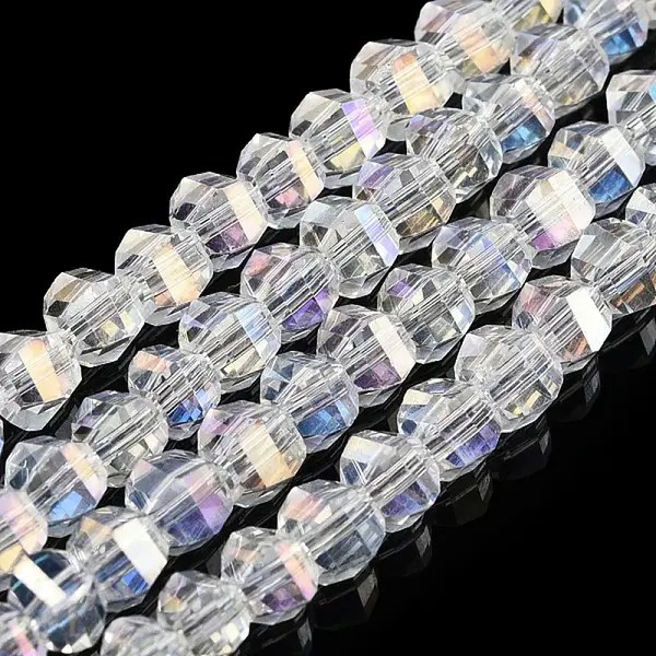 Electroplate Glass Beads Strands