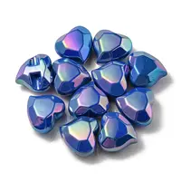 UV Plating Rainbow Iridescent Acrylic Beads