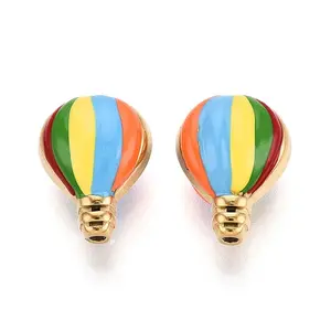 Ion Plating(IP) 304 Stainless Steel Enamel Beads