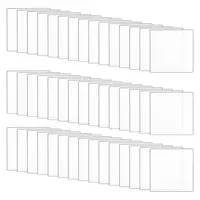 50Pcs Transparent Acrylic Action Figure Display Bases