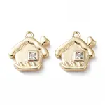 Brass Glass Charms