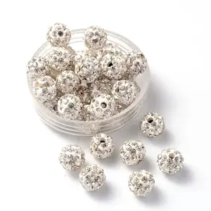 Pave Disco Ball Beads