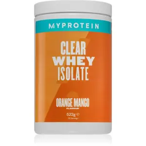 MyProtein Clear Whey Isolate syrovátkový proteinový hydrolyzát příchuť Orange & Mango 522 g