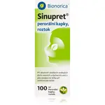 Sinupret Sinupret 100 ml perorální kapky, roztok při zánětu v nosních dutinách a dýchacích cestách 100 ml