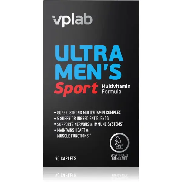 VPLab Ultra Men's Sport Multivitamin Formula komplexní multivitamín pro sportovce 184 g