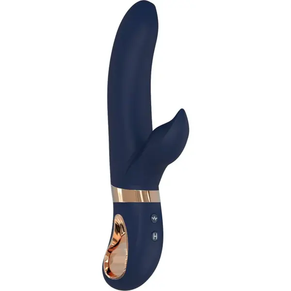 Dream Toys Goddess Collection Atropos vibrátor se stimulátorem klitorisu blue 22,5 cm