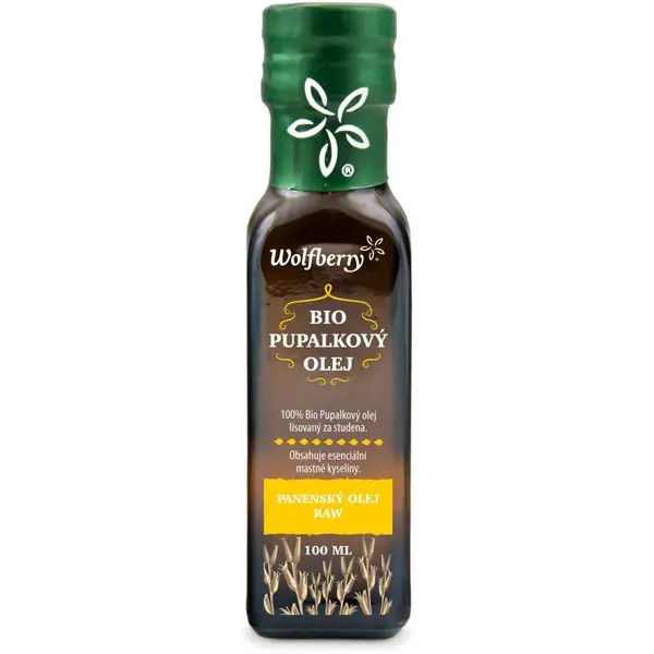 Wolfberry Pupalkový olej BIO olej lisovaný za studena 100 ml