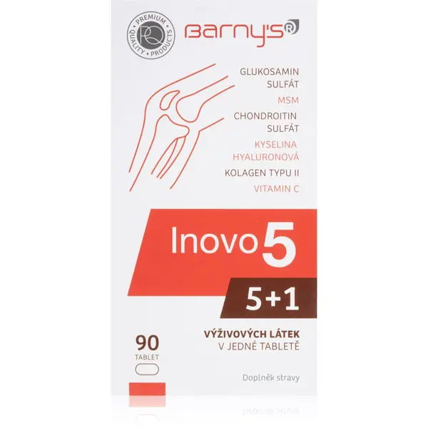 Barny's Inovo 5 tablety pro výživu kloubů a chrupavek 90 tbl