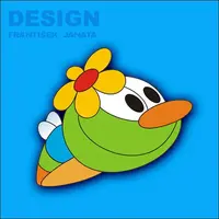 Dekorace na zeď muška l s kopretinkou