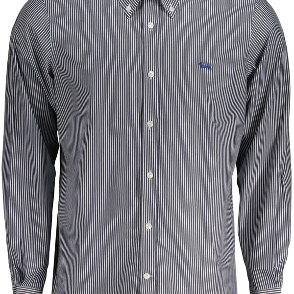 HARMONT &amp; BLAINE MEN'S LONG SLEEVE SHIRT BLUE