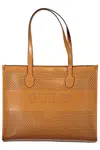 GUESS JEANS WOMEN'S BAG BROWN