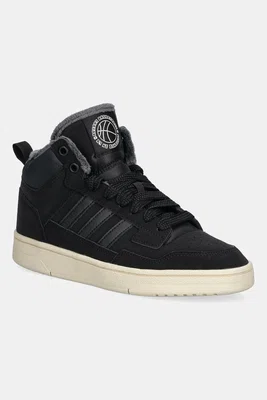 Dětské tenisky adidas Originals RAPID COURT WINTERIZED černá barva, JR1027