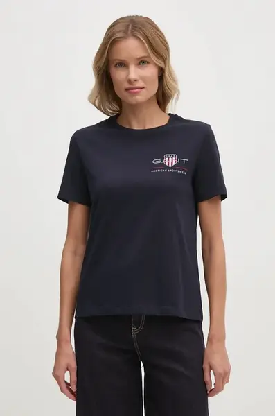 Bavlněné tričko Gant