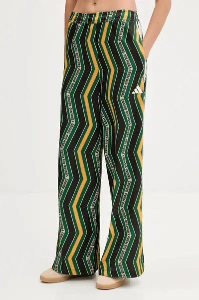 Tepláky adidas x Farm Rio dámské, černá barva, JL8615