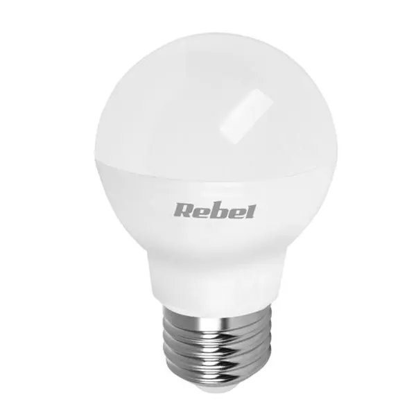Žárovka LED E27 8W G45 bílá přírodní REBEL ZAR0518-1