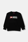 Dětská bavlněná mikina Diesel SDROPS OVER SWEAT-SHIRT