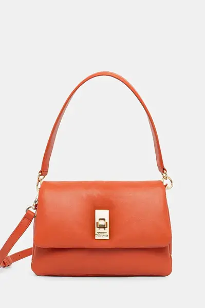 Kožená kabelka Tommy Hilfiger