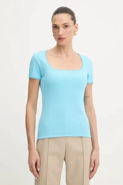 Tričko Morgan DLUBI dámské, fialová barva, DLUBI