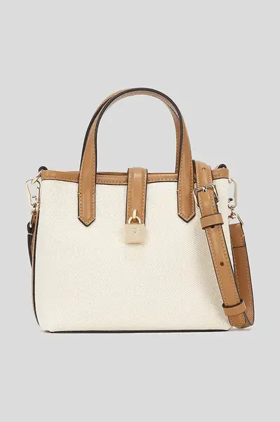 Kabelka Karl Lagerfeld K/AUTOGRAPH béžová barva, A3W30286