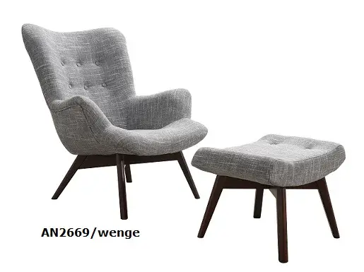 Křeslo Pik 2669 a podnožka Provedení: Pouze křeslo, Nožičky: Wenge, látka: AN 2669