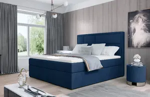 Boxspring Meron Rozměr: 160 x 200 cm, látka: Monolith 77