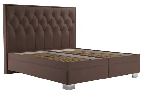 Boxspring Kerstin Matrace: Bez matrace, látka: Riviera 26