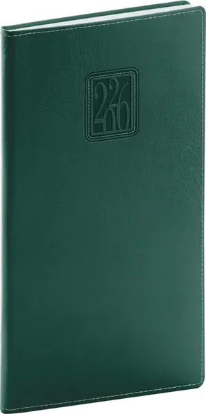 Kapesní diář Panama 2026 zelený