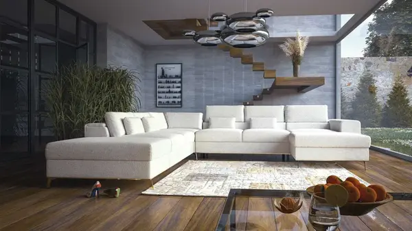 Sedací souprava Chrome.New do U Provedení: Levá U, Látka: Vera 05