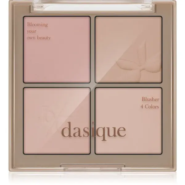 Dasique Blending Mood Cheek paleta tvářenek pro zdravý vzhled odstín 10 Muted Nuts 10 g
