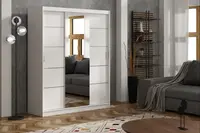 Šatní skříň Rico 3 Barva korpusu: Bílá, Rozměry: 180 cm