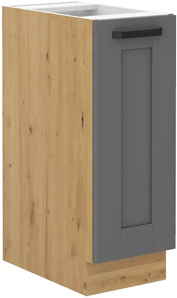 Spodní skříňka Luna 30 D CARGO BB Barva korpusu: Dub artisan, Barva dvířek: Dust Grey