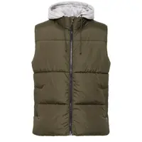 BLEND BHELWIN Pánská vesta, khaki, velikost