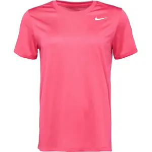 Nike DRI-FIT Dámské tréninkové tričko, růžová, velikost