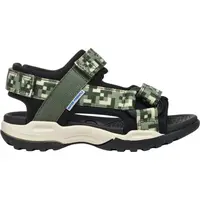 Geox J BOREALIS B. E Chlapecké sandály, zelená, velikost
