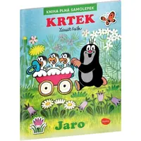 ELLA & MAX KRTEK A JARO Kniha samolepek, mix, velikost