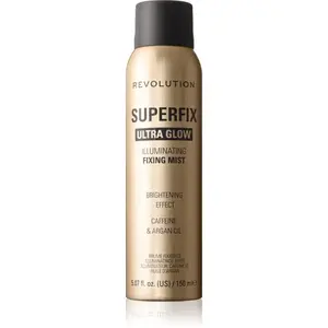 Revolution Superdewy Superfix rozjasňujúci fixačný sprej 150 ml
