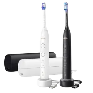 PHILIPS SONICARE Sonické zubní kartáčky 7100 HX7429/02 1+1 černý a bílý