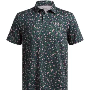 Under Armour PLAYOFF 3.0 Pánské golfové polotričko, tmavě modrá, velikost M