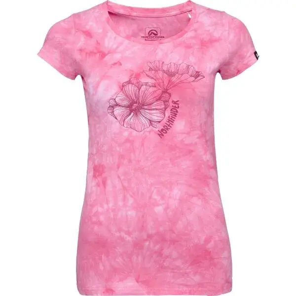 Northfinder STEFANIE Dámské triko, růžová, velikost