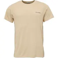 Columbia ZERO RULES LIGHT SS GRAPHIC CREW Pánské triko, žlutá, velikost