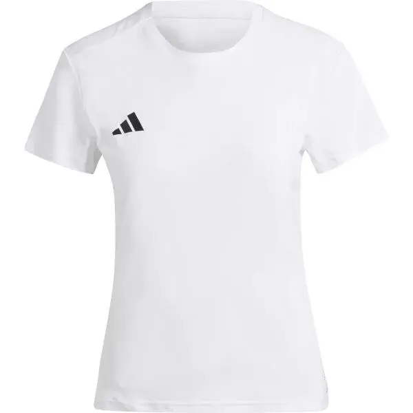 adidas ADIZERO ESSENTIALS TEE Dámské běžecké triko, bílá, velikost